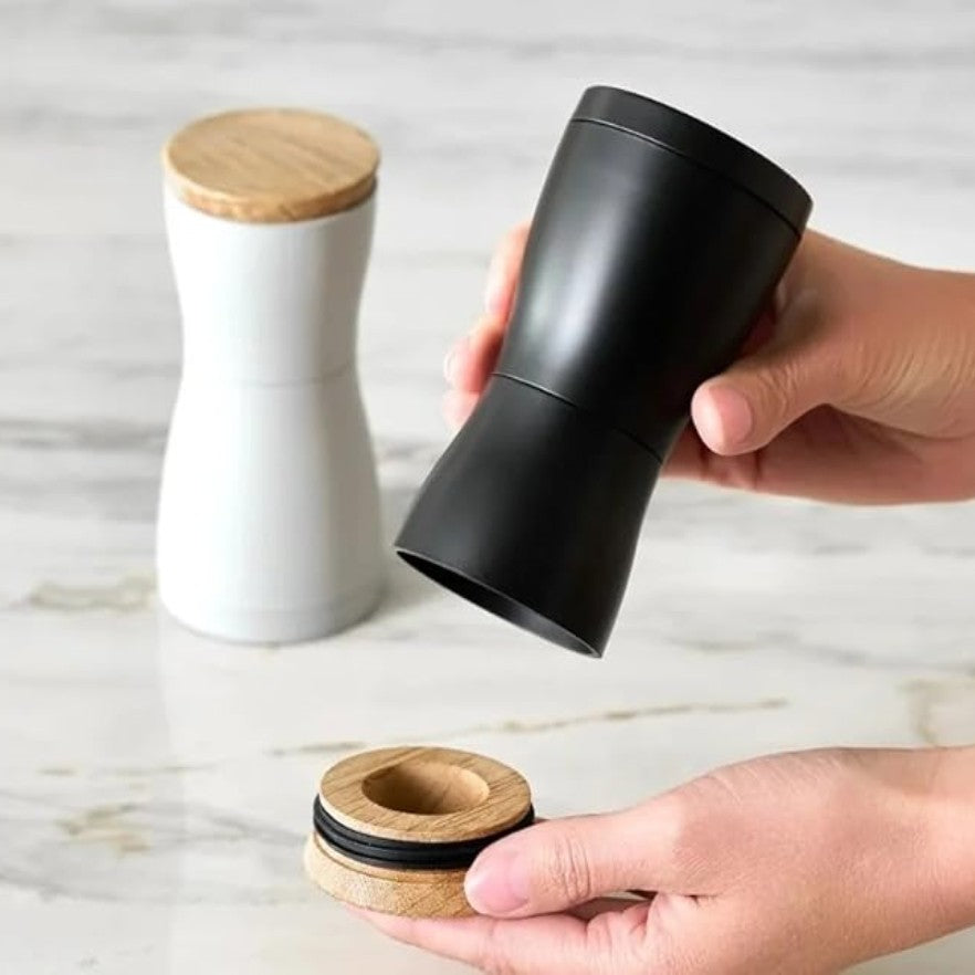 ADHOC Salt & Pepper Grinders Twin Black/White