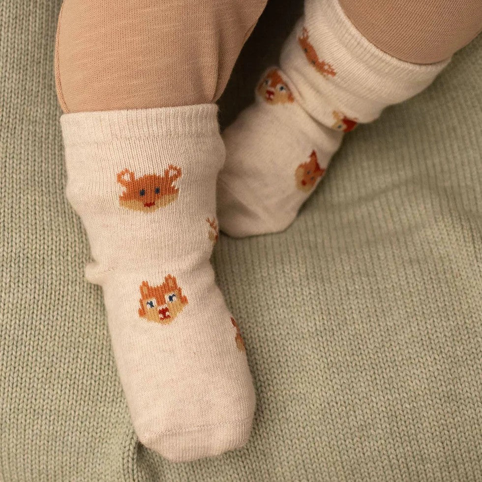 Toshi Baby Socks Jaquard Enchanted Forest