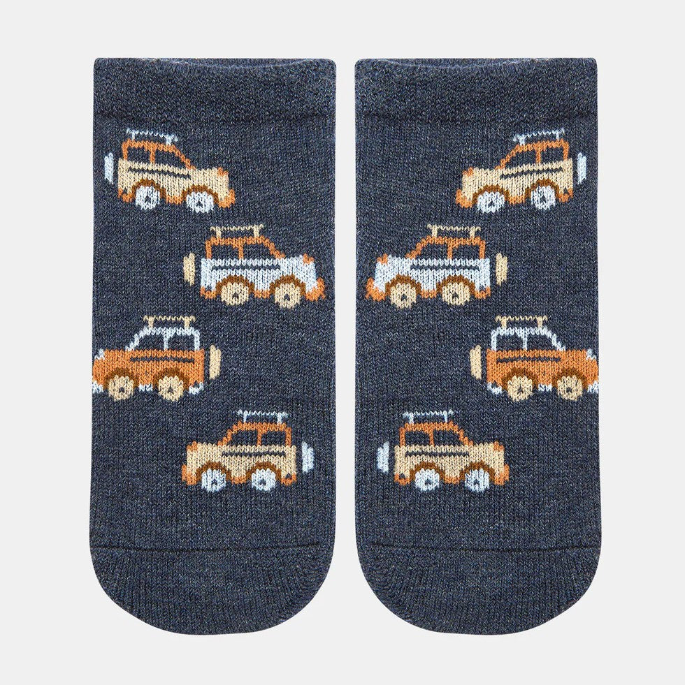 Toshi Ankle Socks Jaquard High Country