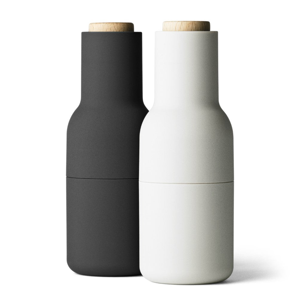 Audo Bottle Grinder Ash/Carbon Beech Lid