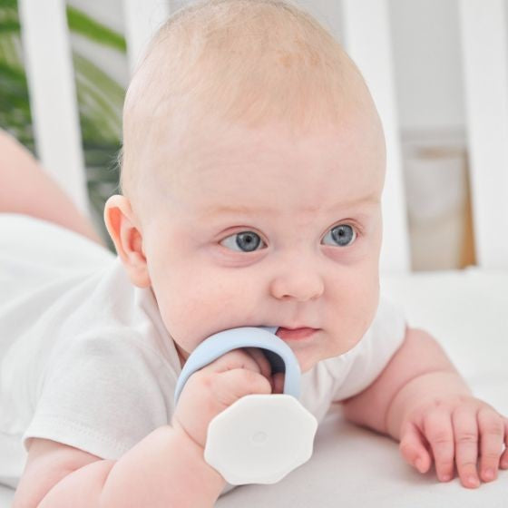 Mushroom Teether Blue
