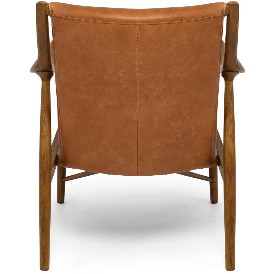 Bristol Armchair in Cognac Leather