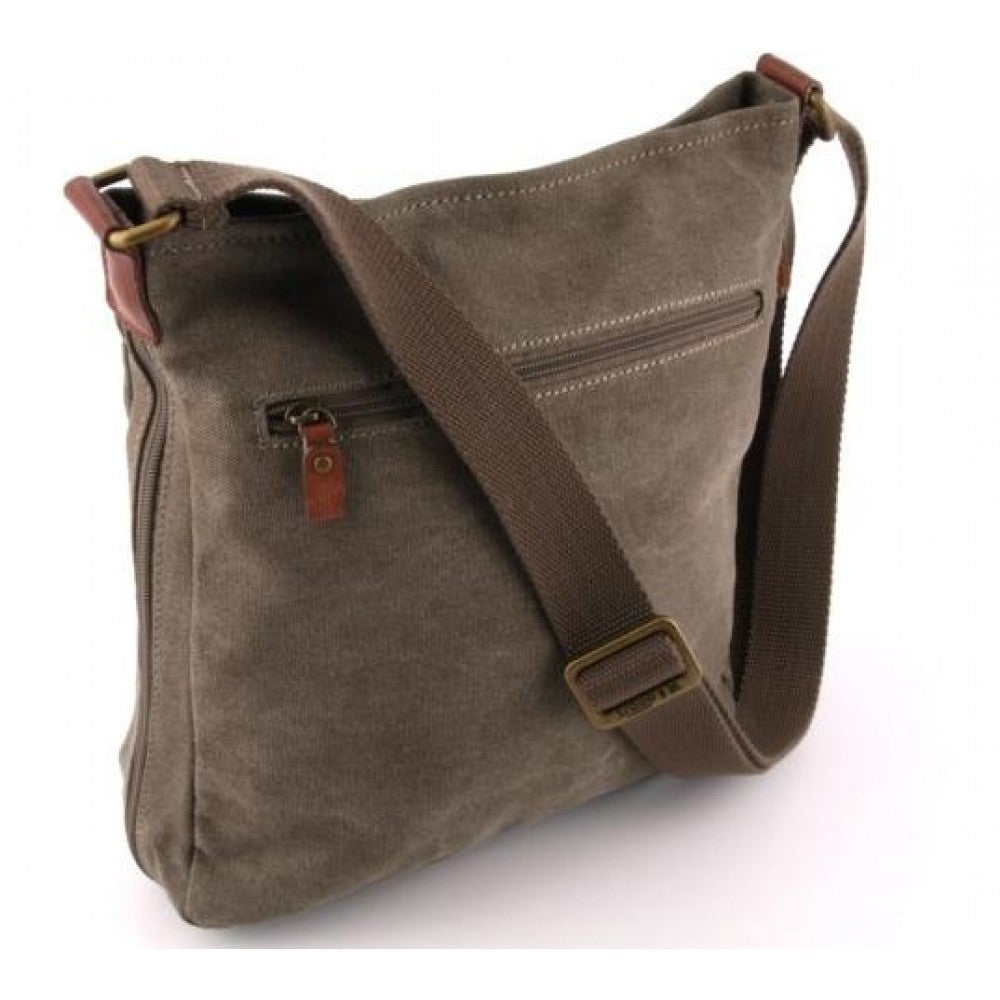Troop Classic Zip Top Bag Brown