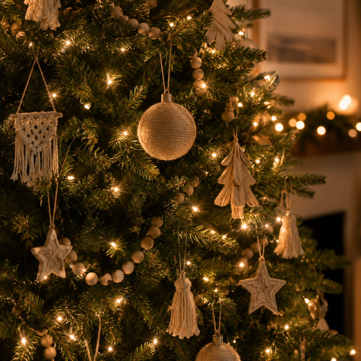 Black christmas lights