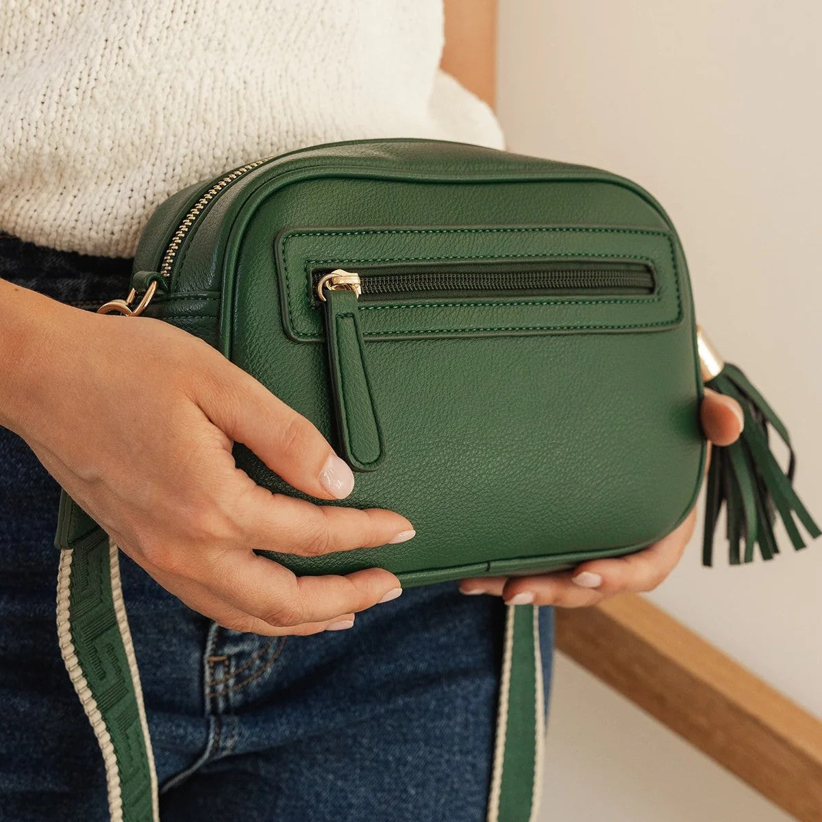 Louenhide Jacinta Crossbody Bag Forest Green