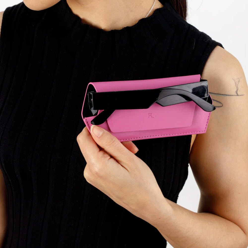 Fox & Leo Leather Glasses Case Foxy Lady