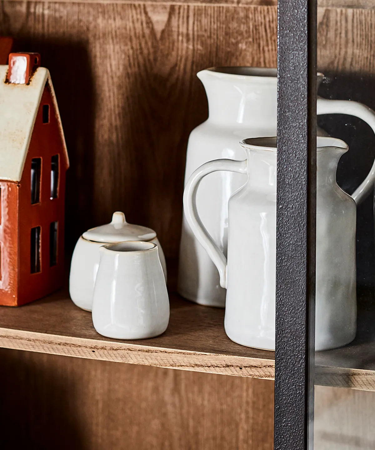 Franco Rustic White Creamer by French Country