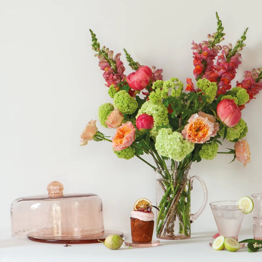 Glass Jug Rose