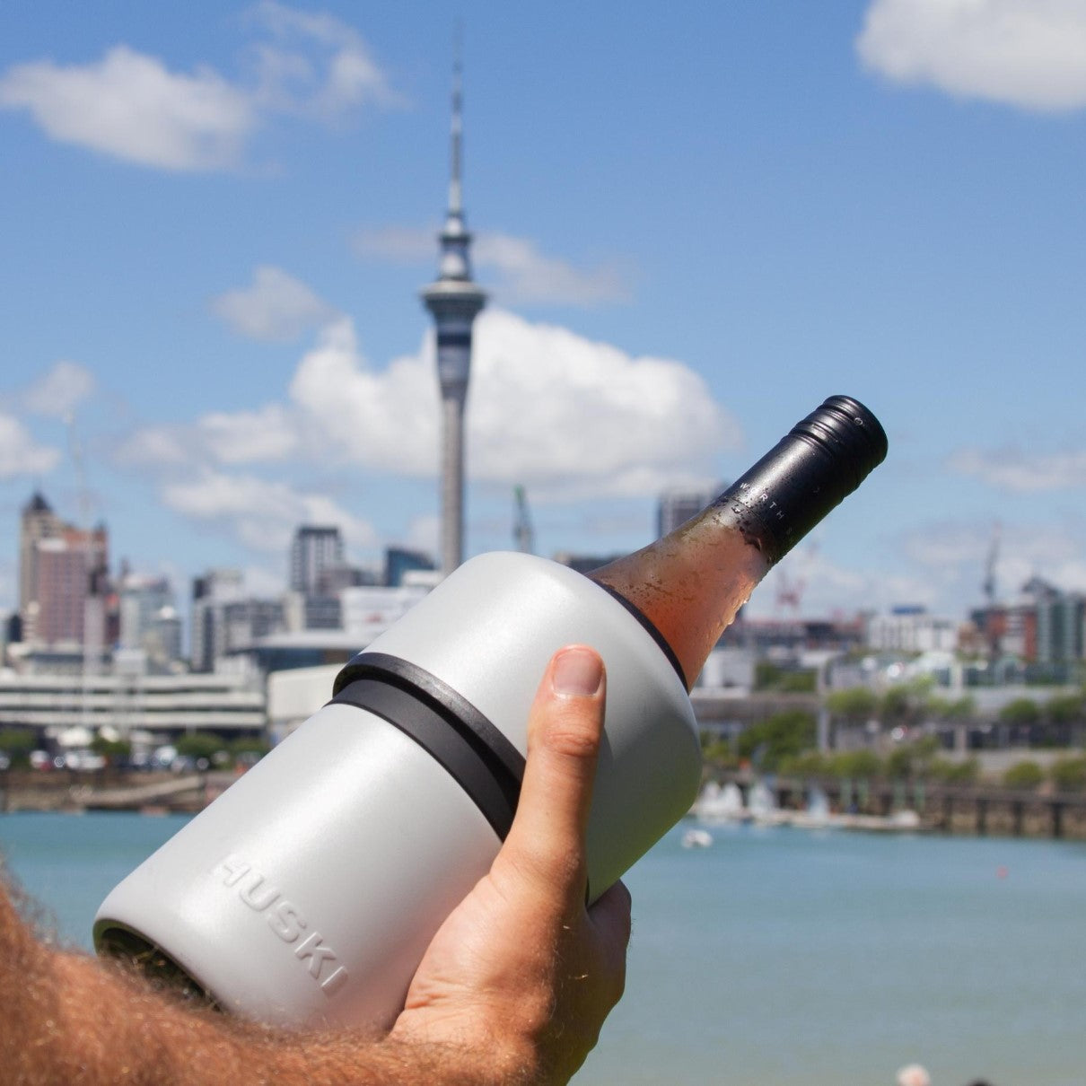 Huski Wine Cooler Stone Grey