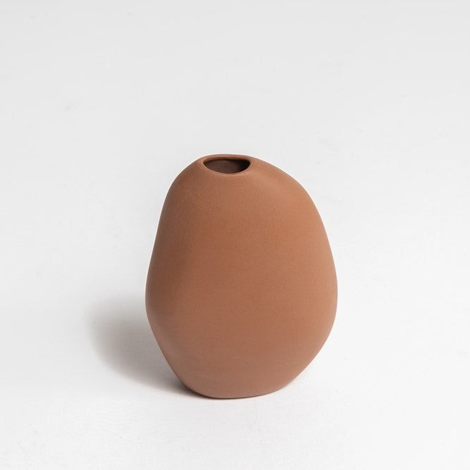 NED Harmie Vase Stone Scarlet