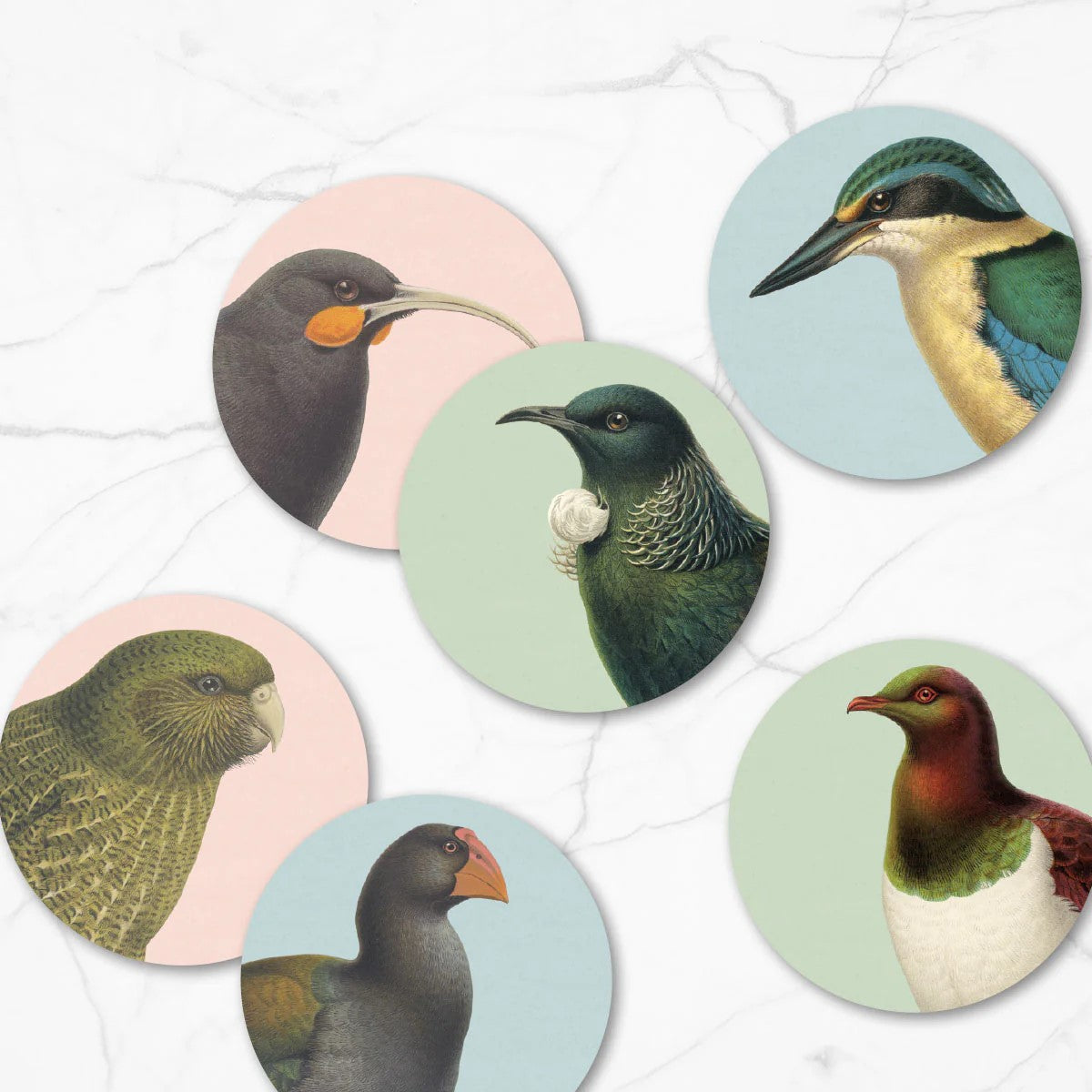 Hushed Birds Placemats S/6