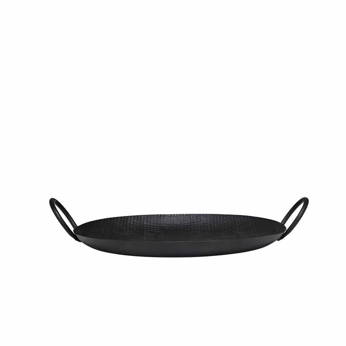 Ankara Tray with Handles Black