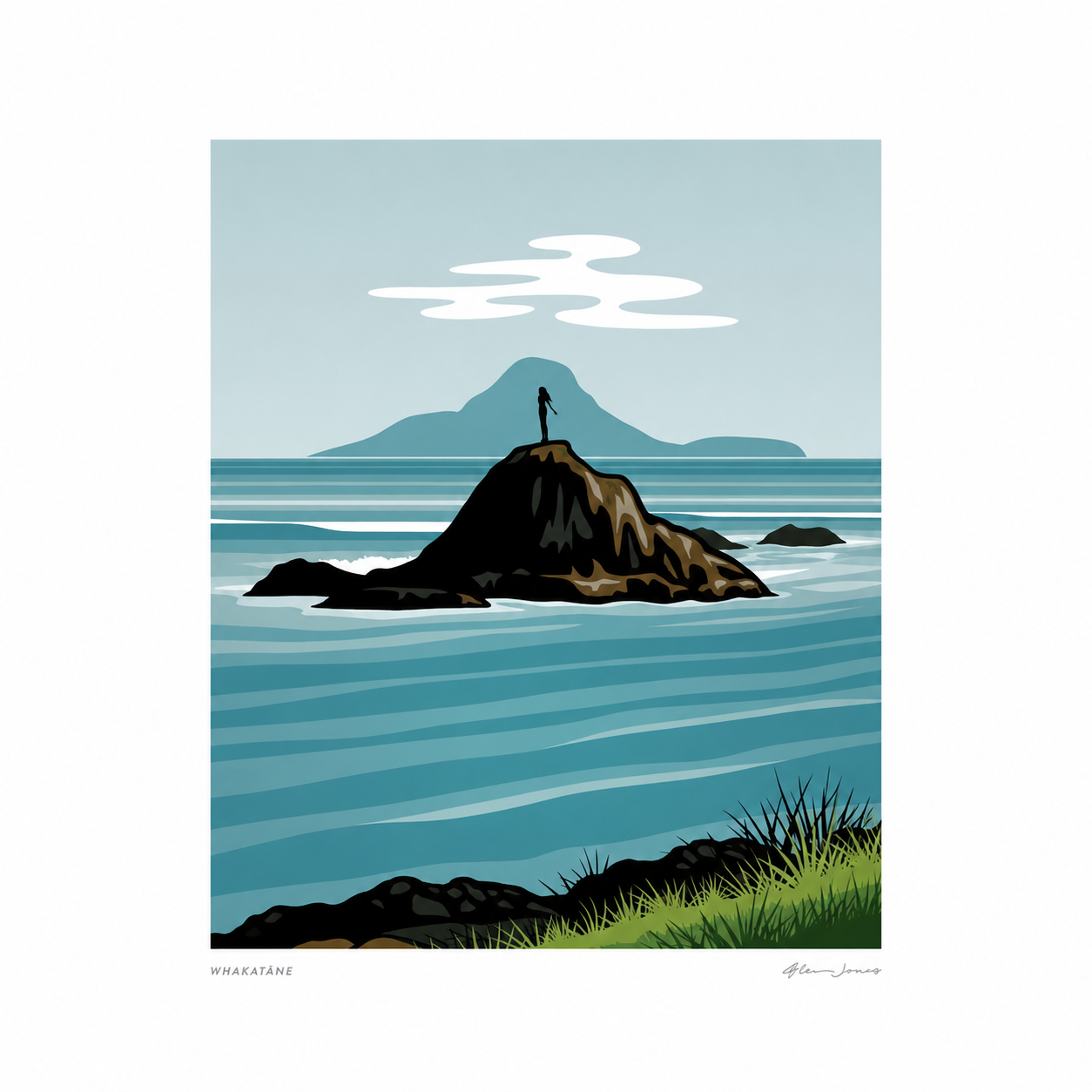 GJA Whakatane unframed A3