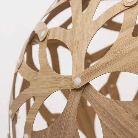 Floral 400 Bamboo Lamp David Trubridge