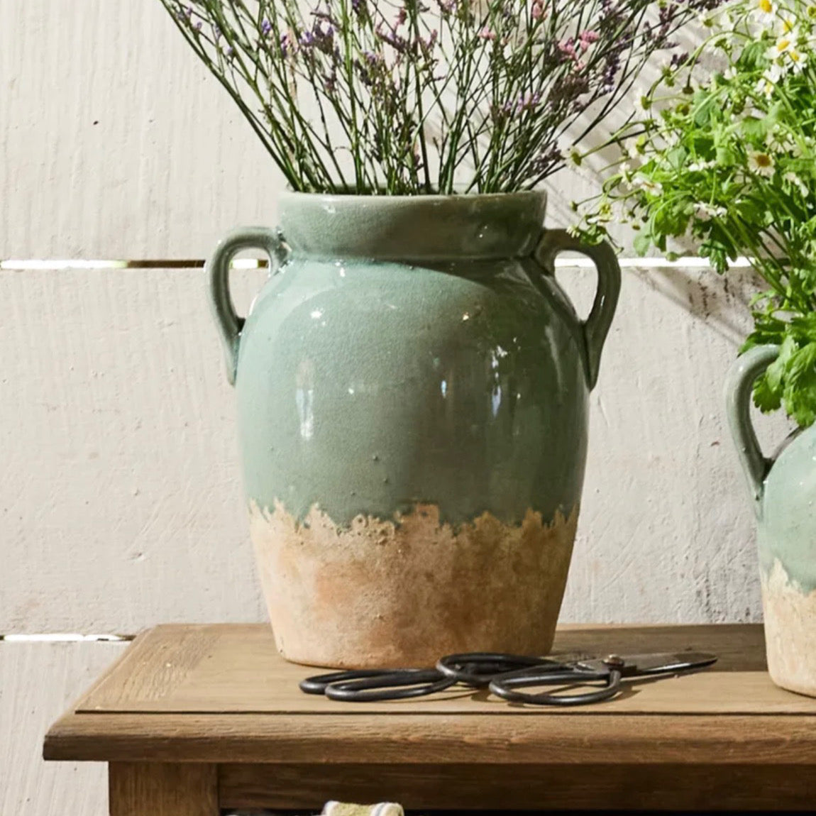 Varese Vessel Tall Pale Blue by French Country Collections