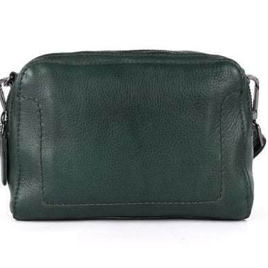 Rugged Hide Iluka Leather Bag Green