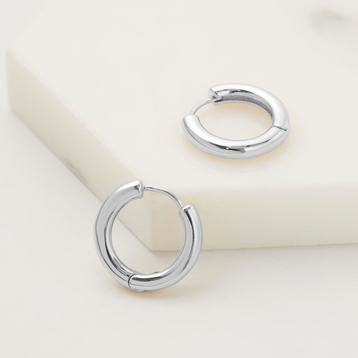 Zafino Kendall Hoop Silver Medium