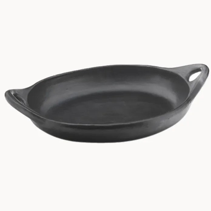 La Chamba Size 4 Oval Dish with Handles