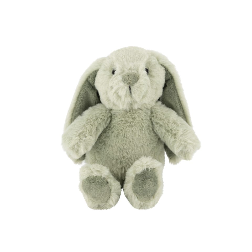 Green soft bunny toy