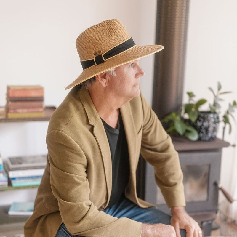 Logan Panama Hat Black Band