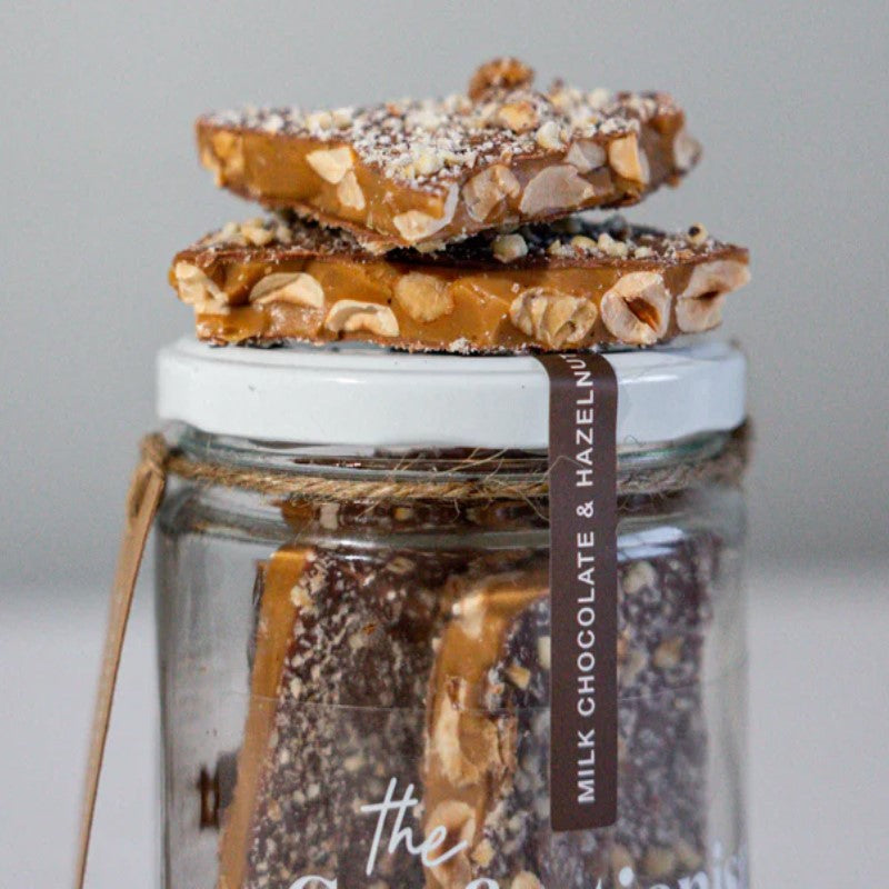 Milk Choc. Hazlenut Toffee Jar 200g