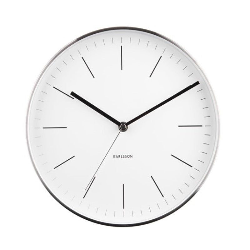 Karlsson Minimal Clock WH