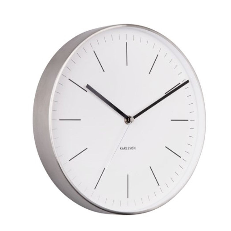 Karlsson Minimal Clock WH