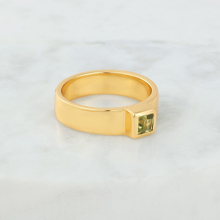 Zafino Montana Peridot Ring 7