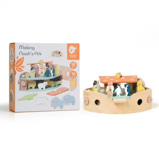 Making Noah's Ark Wooden Toy