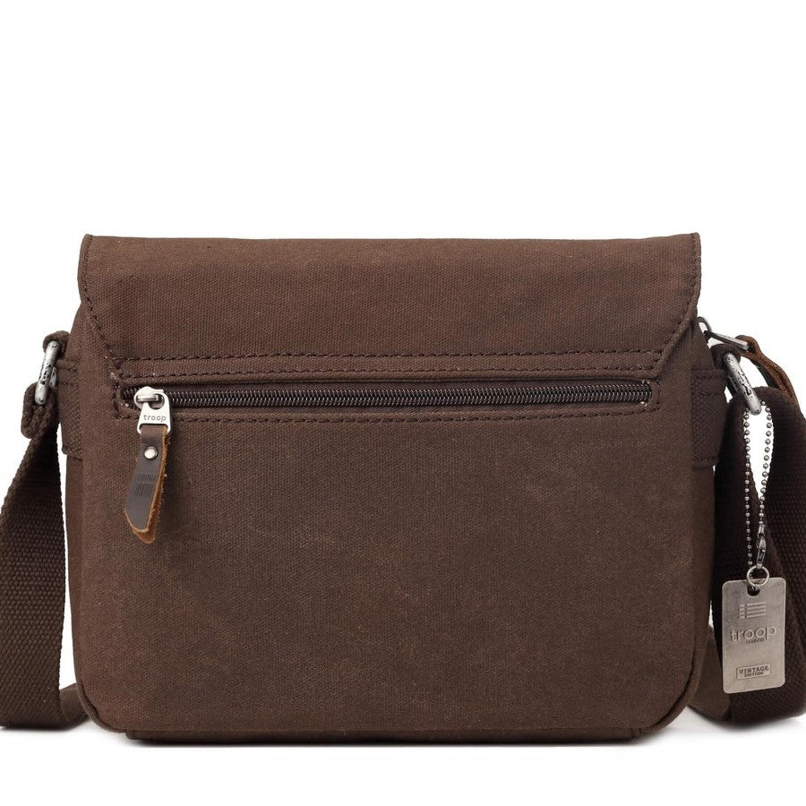 Troop Nomad Cross Body Bag Small Dark Brown