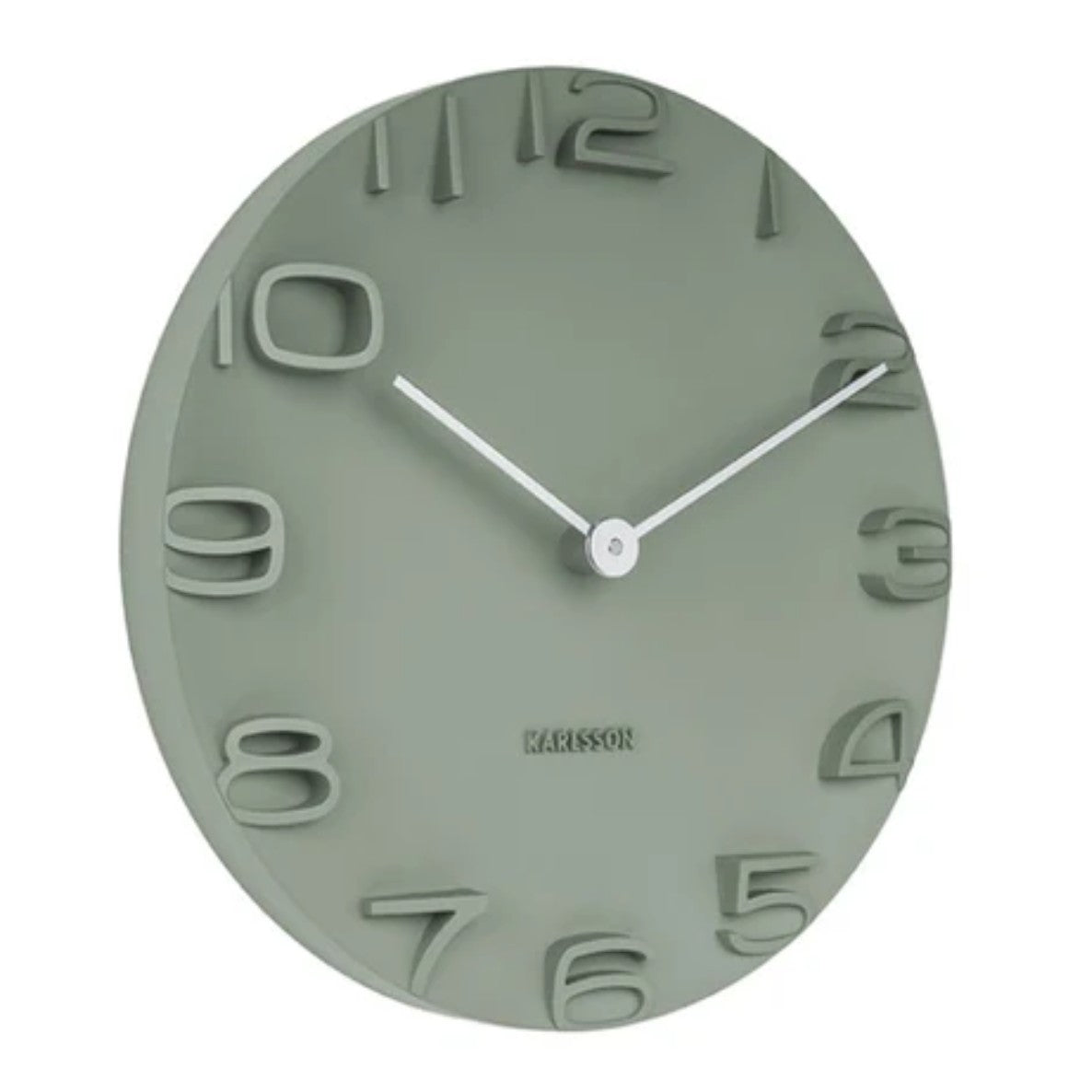 Karlsson on the edge clock Green