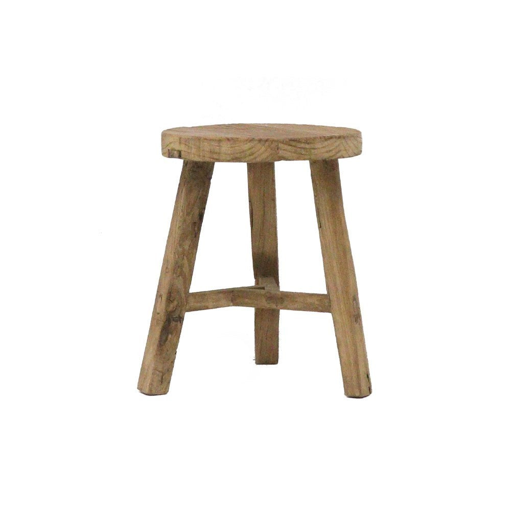 Parq Round Stool - Natural