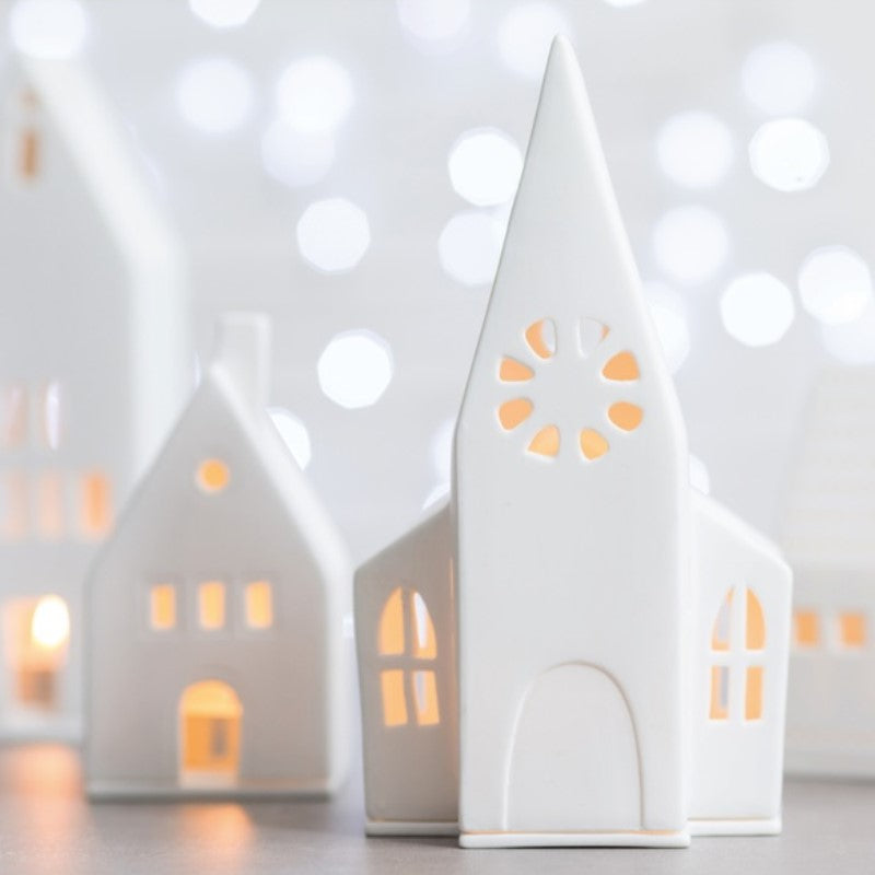 Large Church White Tealight