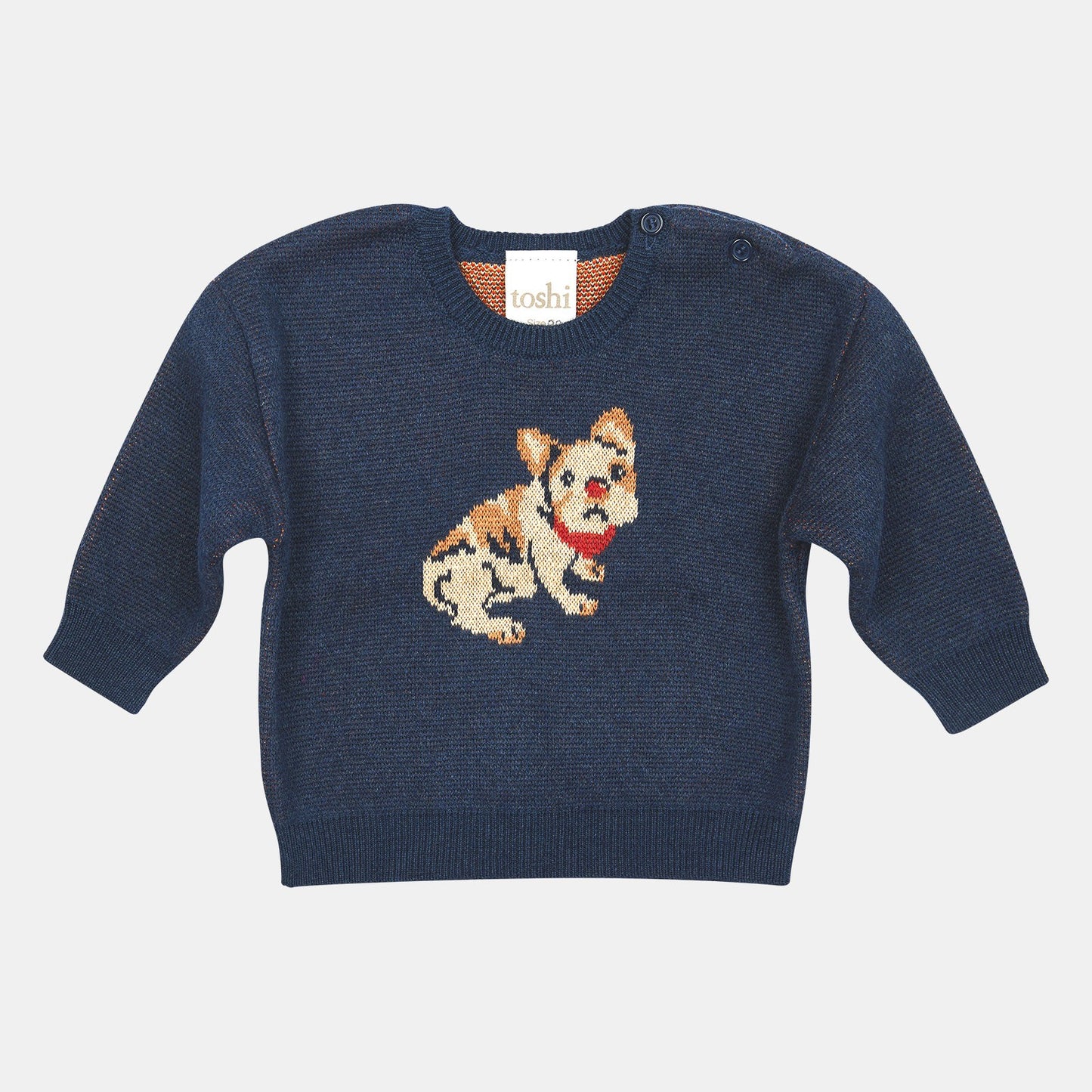 Toshi Organic Pullover Storytime Frenchie