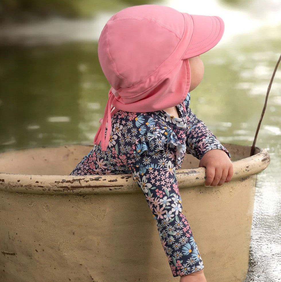 Toshi Swim Onesie Ripple Wattle Dusk