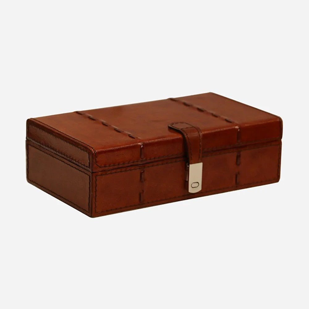 Savoy Leather Box Small