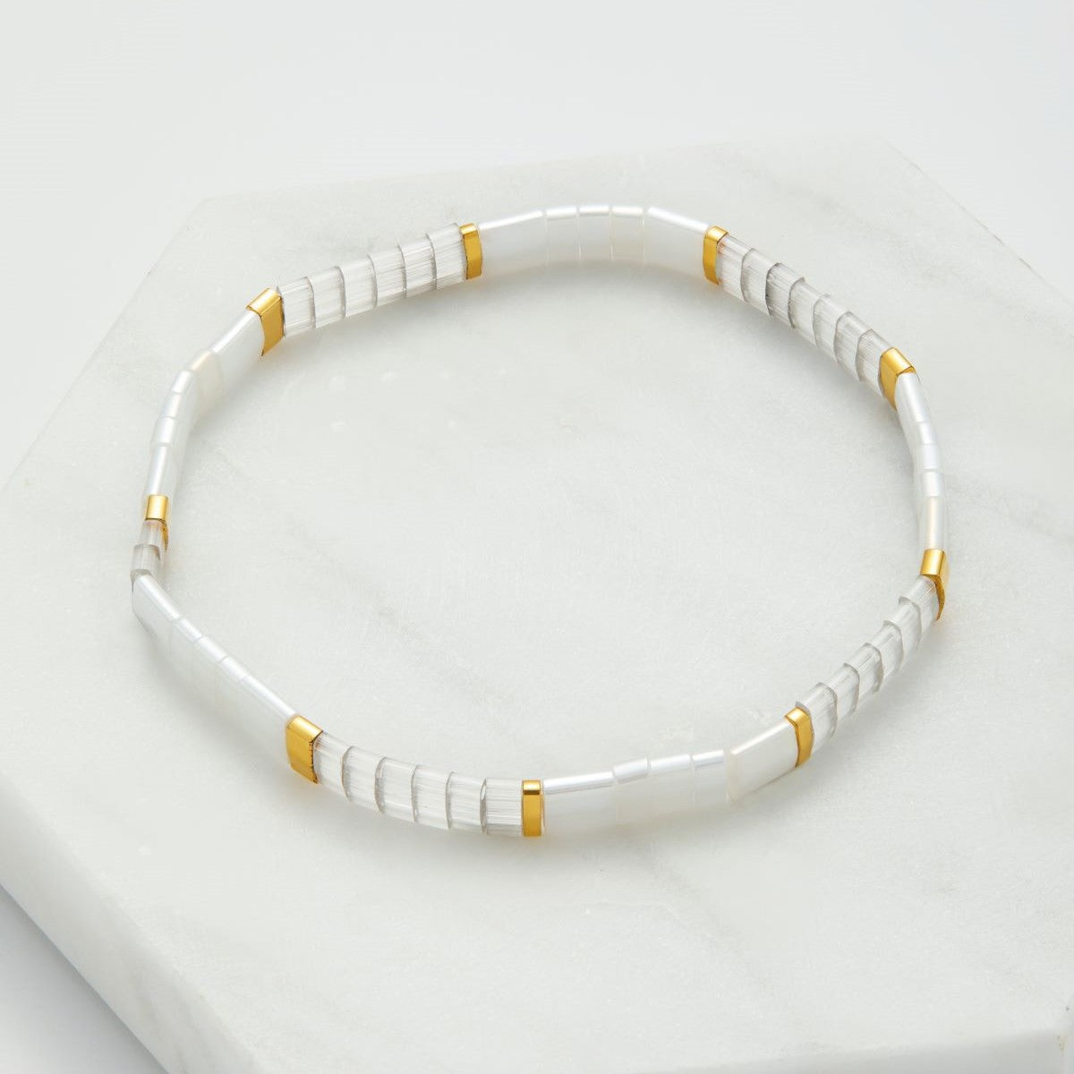 Zafino Tile Bracelet - Grey