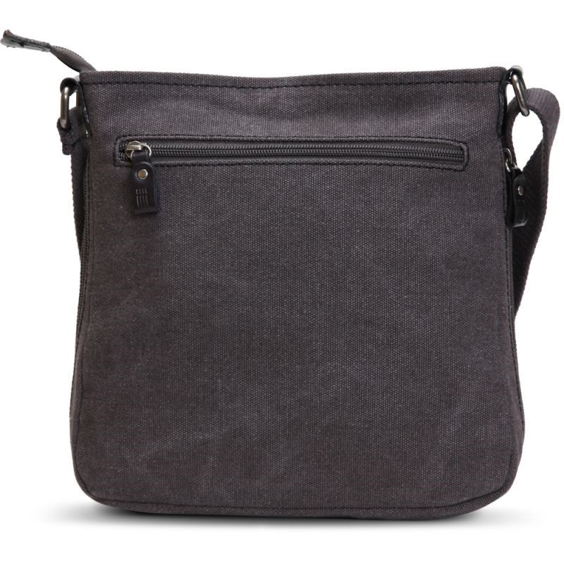 Troop Zip Top Shoulder Bag Black Classic