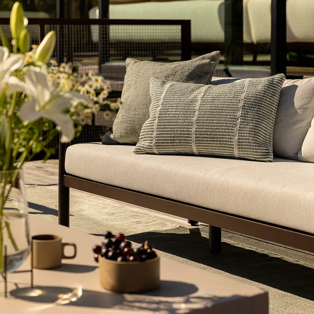 Shore Cushion with Polyester Inner Eucalyptus