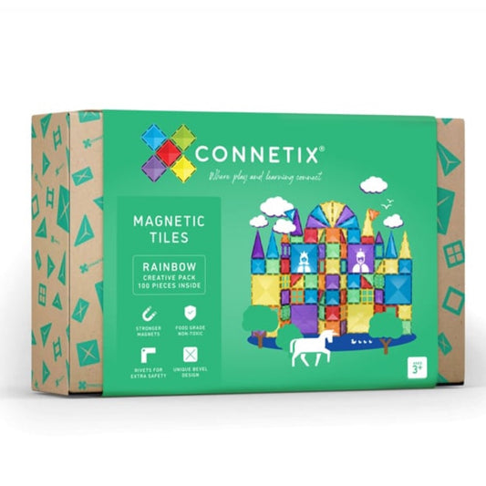 Connetix 100 Piece Creative Pack Rainbow