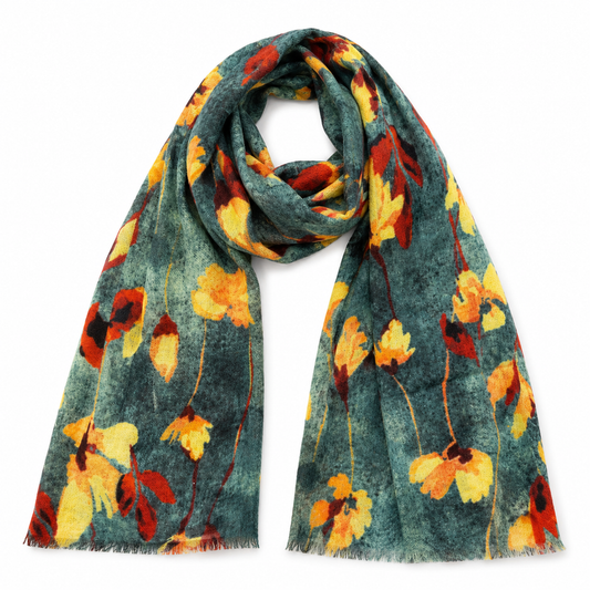 Merino Wool/Silk Scarf