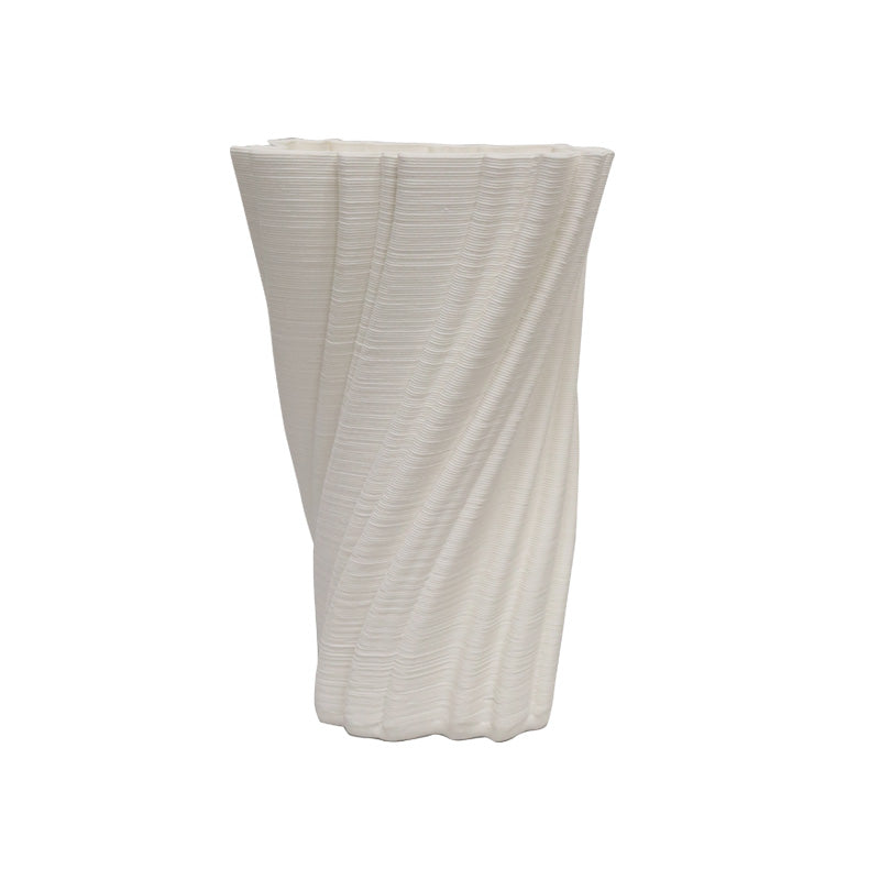3D Vase 9 White