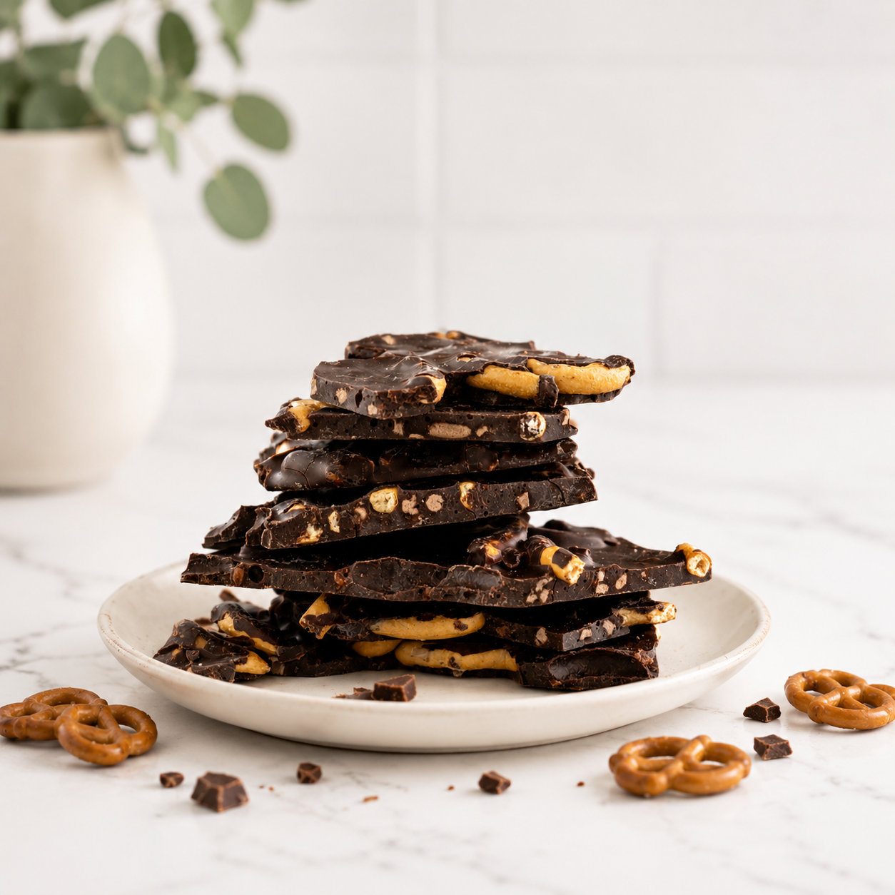 Remarkable Chocolate Bark Pretzel & Choc Crunch