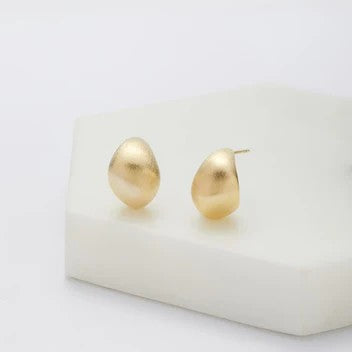 Zafino Ally Earrings Brushed Gold