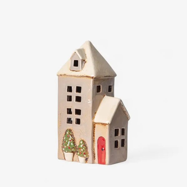 Alsace Tea Light Parish Christmas Stone
