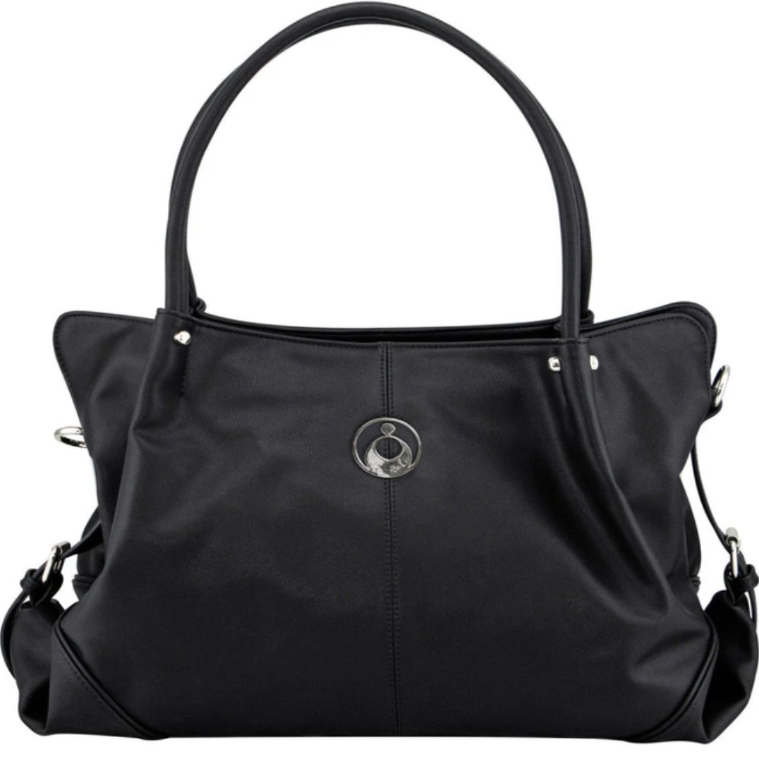 Black Baby bag with changing mat