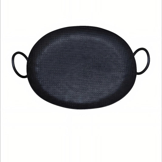 Black waffle tray 