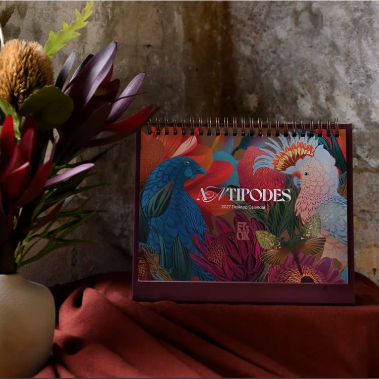 Antipodes 2027 Desktop Calendar