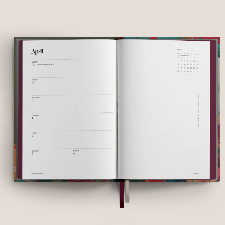 Antipodes 2027 Diary