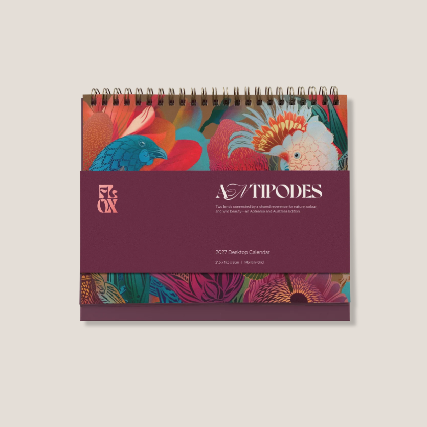 Antipodes 2027 Desktop Calendar